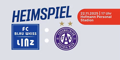 FC Blau-Wei\u00df Linz vs. FK Austria Wien