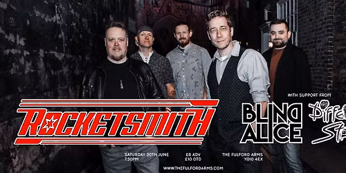 ROCKETSMITH \u2013 BLIND ALICE \u2013 DIFFERENT STATE