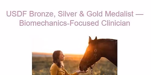 Julie Christie Biomechanics Clinic - August 2026