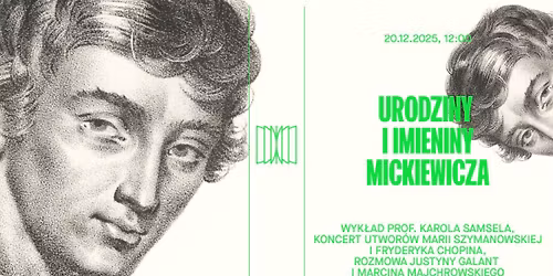 \ud83d\udc9a Urodziny i imieniny Adama Mickiewicza w Muzeum Literatury!