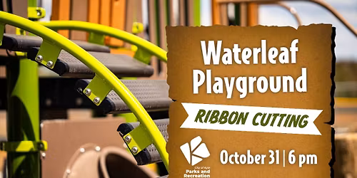 Waterleaf Playground Ribbon Cutting