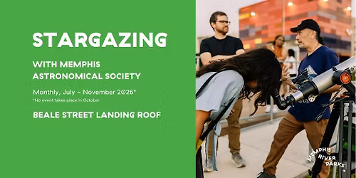 Stargazing at Tom Lee Park