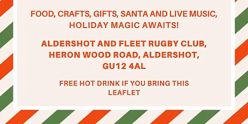 Christmas Fayre A&F Rugby Club