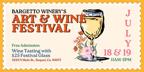 Bargetto Winery's Art & Wine Festival