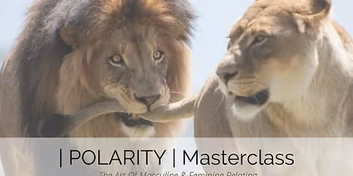 | POLARITY | A Recorded Masterclass on Masculine & Feminine Relating