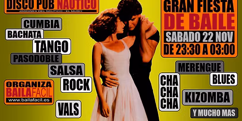 Gran fiesta de baile en el Na\u00fatico
