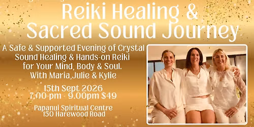 Hands on Reiki Healing & Sacred Sound Journey