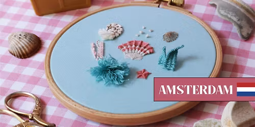 Under The Sea: Introduction to Raised Embroidery in Amsterdam