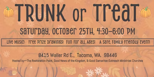 *FREE COMMUNITY TRUNK OR TREAT*