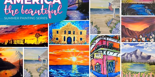 \ud83c\uddfa\ud83c\uddf8 America the Beautiful \u2013 Summer Painting Series