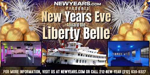 NewYears.com Presents: Liberty Belle NYC New Year's Eve Party