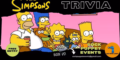SIMPSONS trivia - Harveys Sports Bar