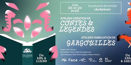 Atelier \u00ab Gargouilles des temps modernes \u00bb \ud83d\udc79