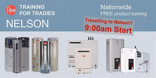 Rheem training in Nelson