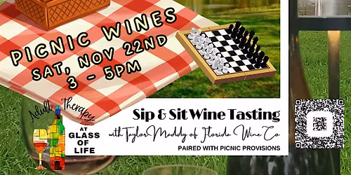 Sip & Sit Wine Tasting: Picnic Wines