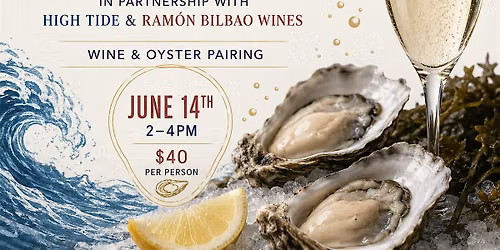 Bubbles and Bi-Valves at Bacchus Wine and Debauchery