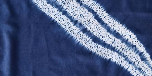 Beginners Shibori (stitching based designs)