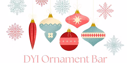 DIY Ornament Bar
