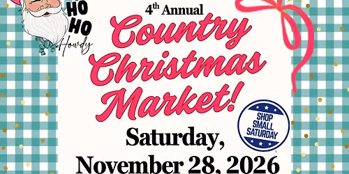 4th Annual Country Christmas Market