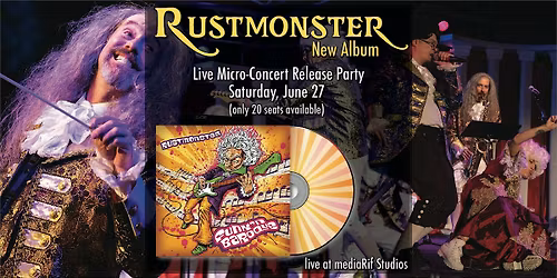 Up\u2011Close Funk: Rustmonster Plays Funk\u2019n Baroque Live