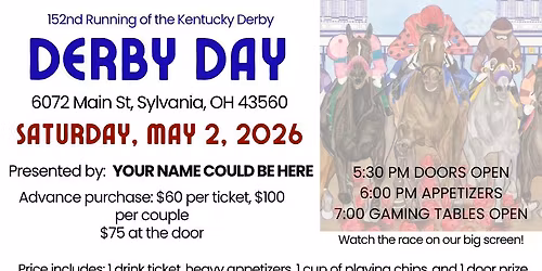 2nd Annual Derby Casino Night