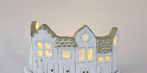 Creative Christmas Workshop: Sculpt Your Own Clay Christmas Village.