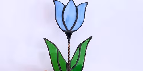 Stained Glass Tulip. 