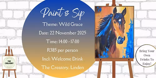 Paint & Sip: Wild Grace