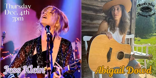 Jess Klein & Abigail Dowd at Bird's Nest Listening Room - Dunn NC