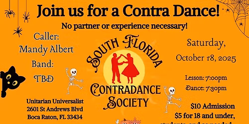Folk Dance Frenzy: Contra and Live Music Extravaganza