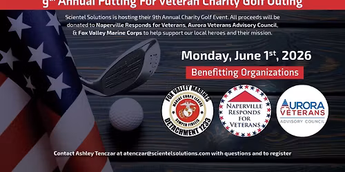 Scientel's 9th Annual Putting for Veterans Golf Outing