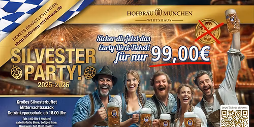 Silvester Party im Hofbr\u00e4u Hamburg Speersort