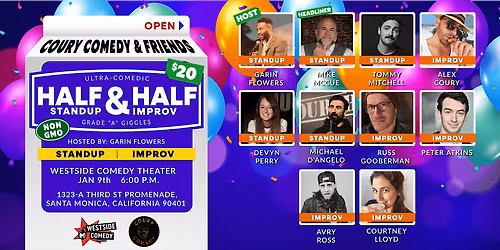 Coury Comedy and Friends: Half and Half