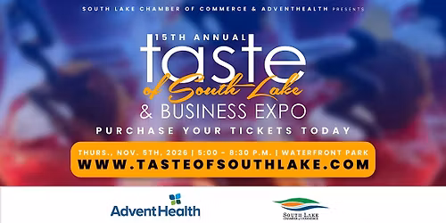 15th Annual Taste of South Lake & Business Expo