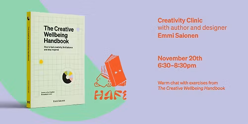 Creativity Clinic with author and designer Emmi Salonen