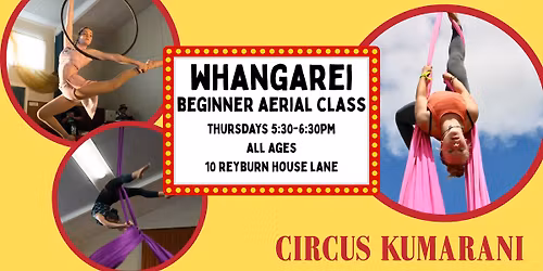 Whangarei All Ages Beginner Aerial Class