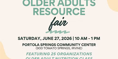 Older Adult Resource Fair