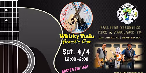 Whisky Train Duo at Fallston Food Trucks | Easter Edition!