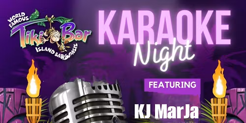Karaoke \ud83c\udf34 Tiki Bar @ LightHouse Resort FMB