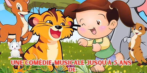 Gabrielle et le roi des animaux (1-5 ans)