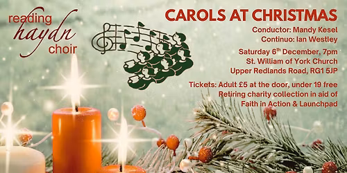 Carols at Christmas  \ud83c\udfb6 Reading Haydn Choir