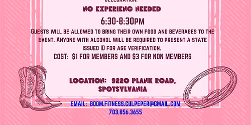 Karen's Line Dancing-BOOM Fitness at Wilderness Presidential Resort