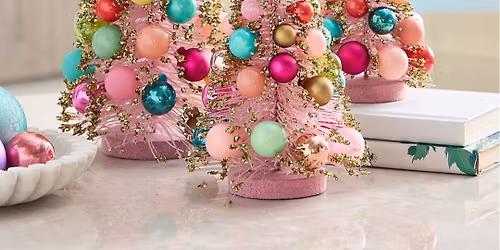  "Sip, Sparkle & Create: Tabletop Tree Workshop"\n [ Nov 4th & Nov 7th ] Adult Public Event 