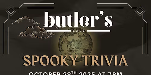 Spooky Trivia at Butler's Easy