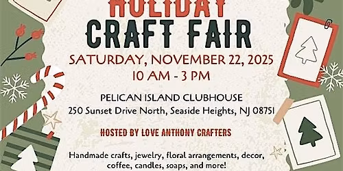 2025 Pelican Island Holiday Craft Fair