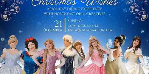 Christmas Wishes: A Holiday Dining Experience with the Princesses