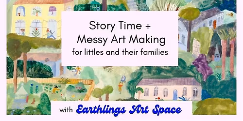 Story Time And Messy Art Making