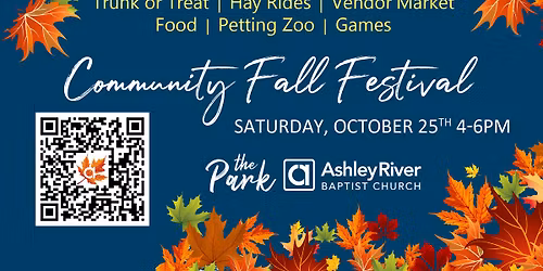Community Fall Festival - Tractor Hay Rides, Trunk or Treat, Vendor Market, Petting Zoo, Games