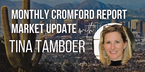 Monthly Cromford Report Market Update with Tina Tamboer