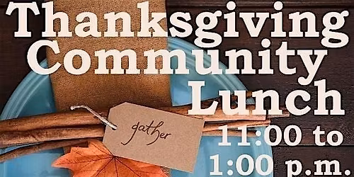 Thanksgiving Luncheon